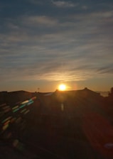 An inspiring photo of a sunrise symbolizing new beginnings and future aspirations.