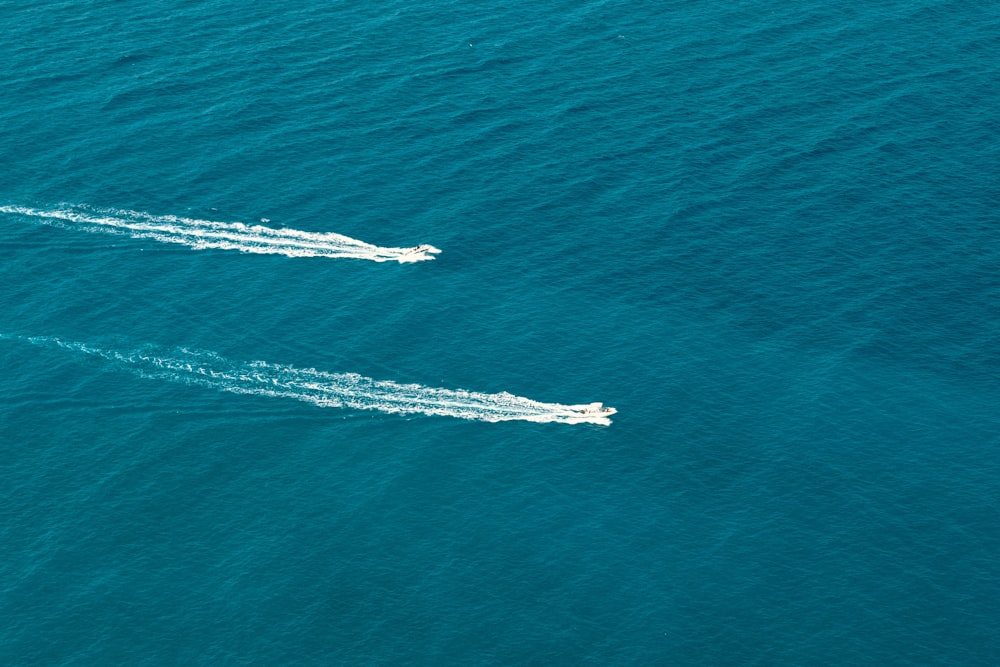 a couple of boats that are in the water