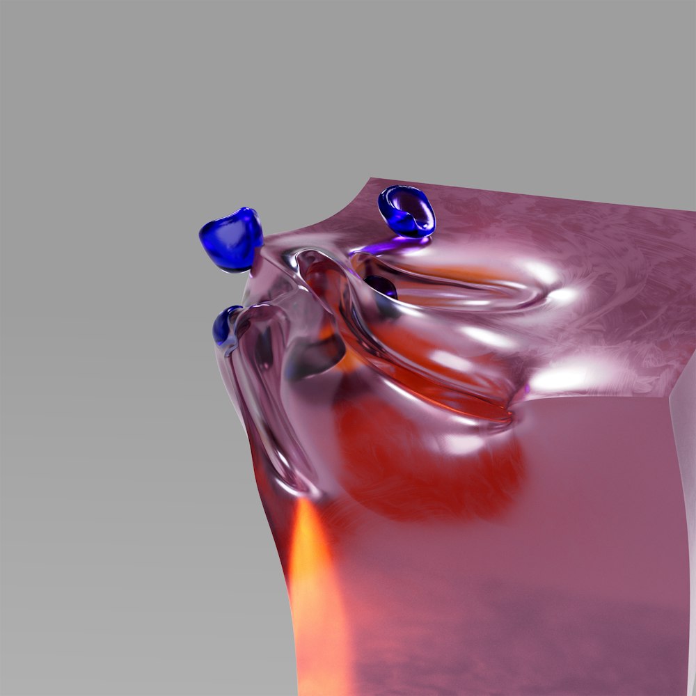 a computer generated image of a liquid substance