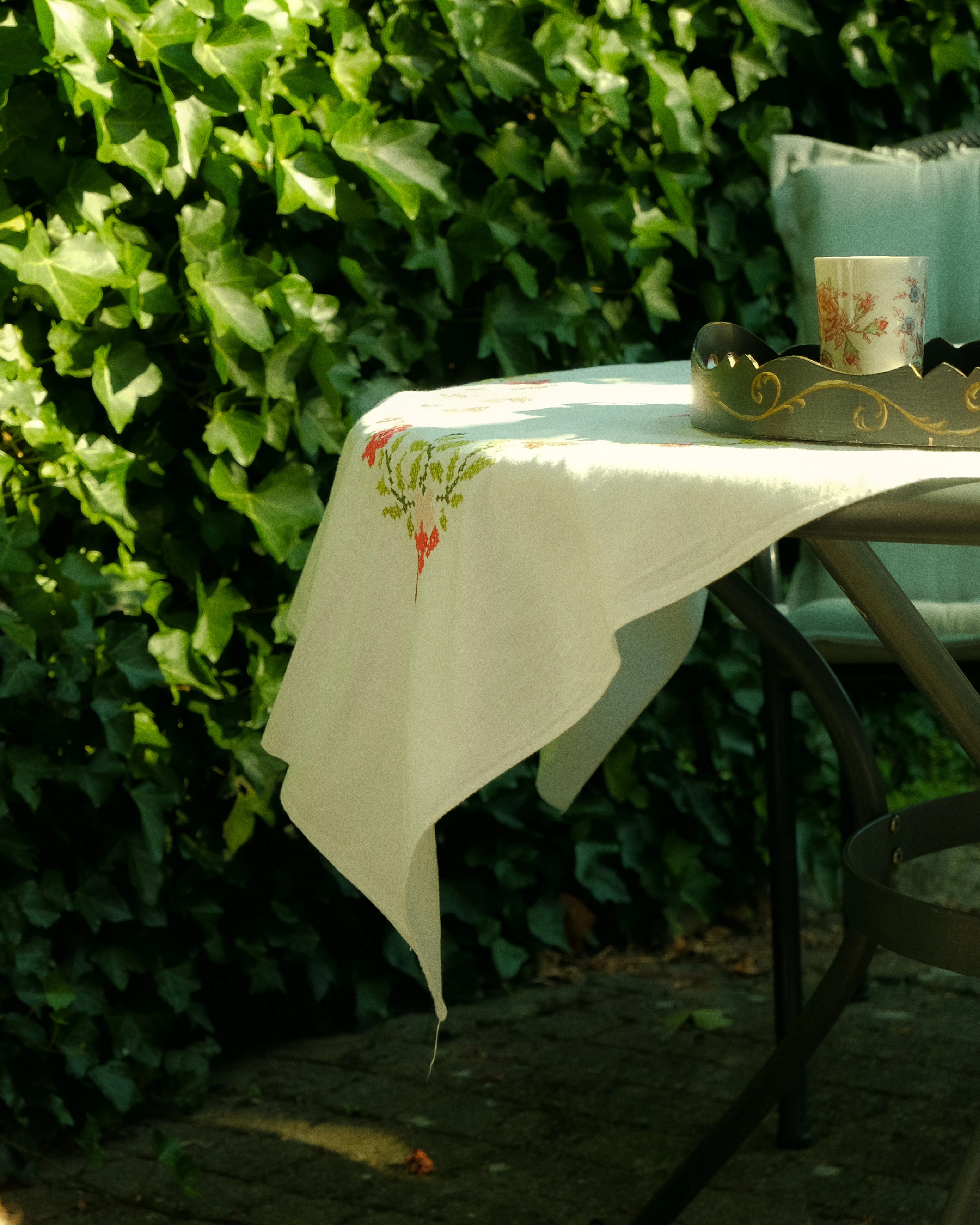 Handwoven Linen Table Runner