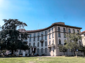 Elegant building exterior representing premium real estate.