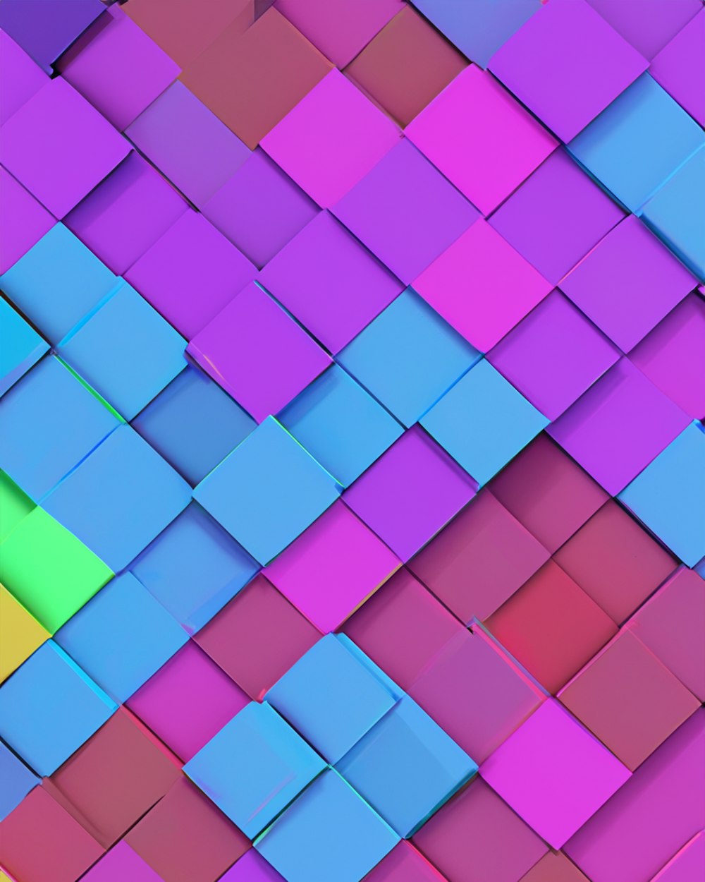 Colorful Background With Lines And Squares, Colorful, Lines