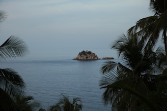 A serene view of Sook Island showcasing its natural beauty.