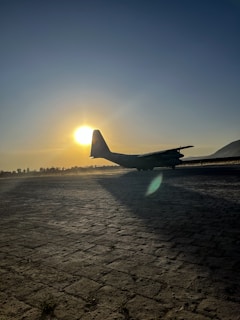 A panoramic view of the fleet lined up on the tarmac, gleaming under golden hour light.