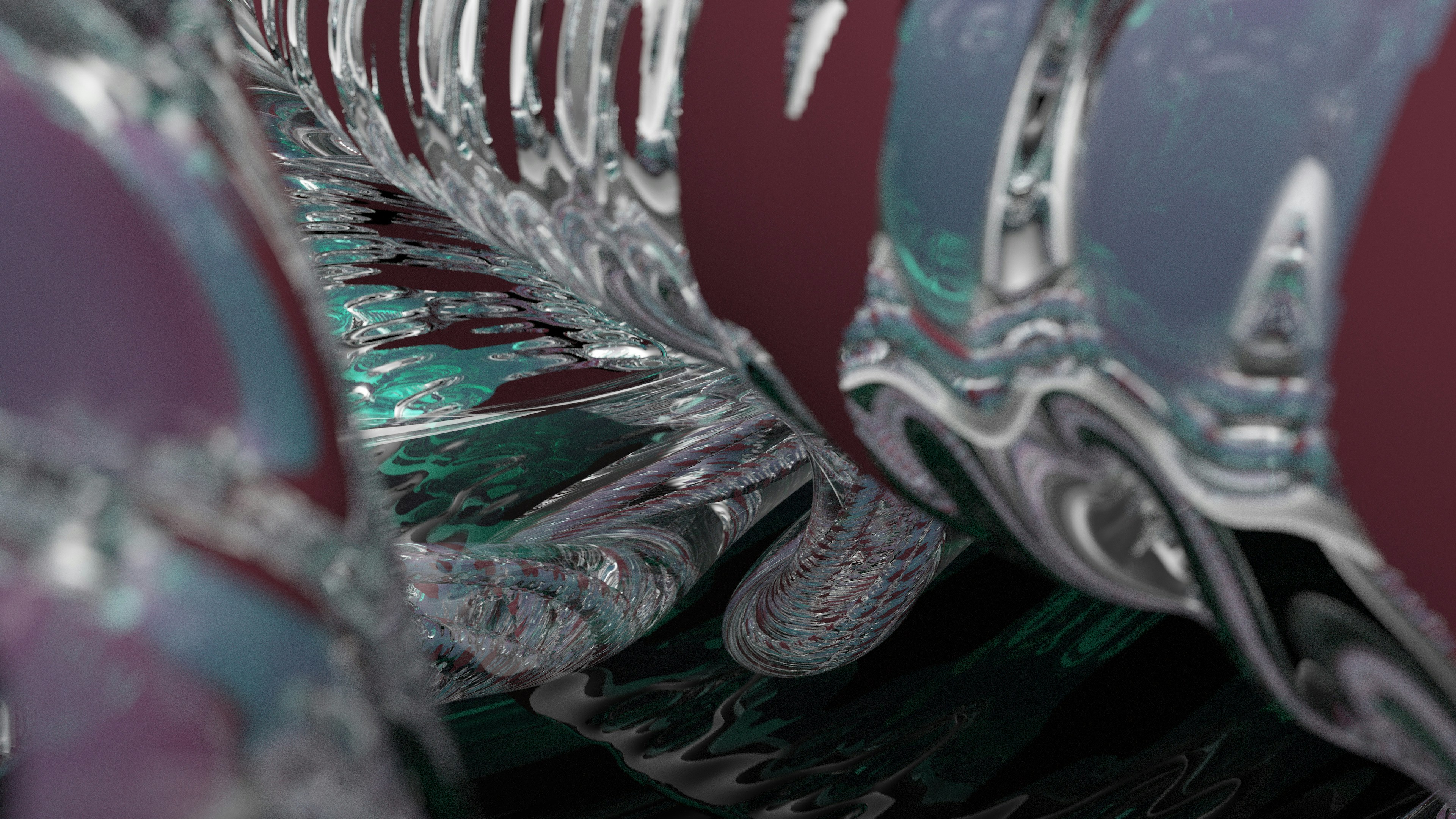 A close up of a row of glass plates photo – Free Cable knot Image on ...