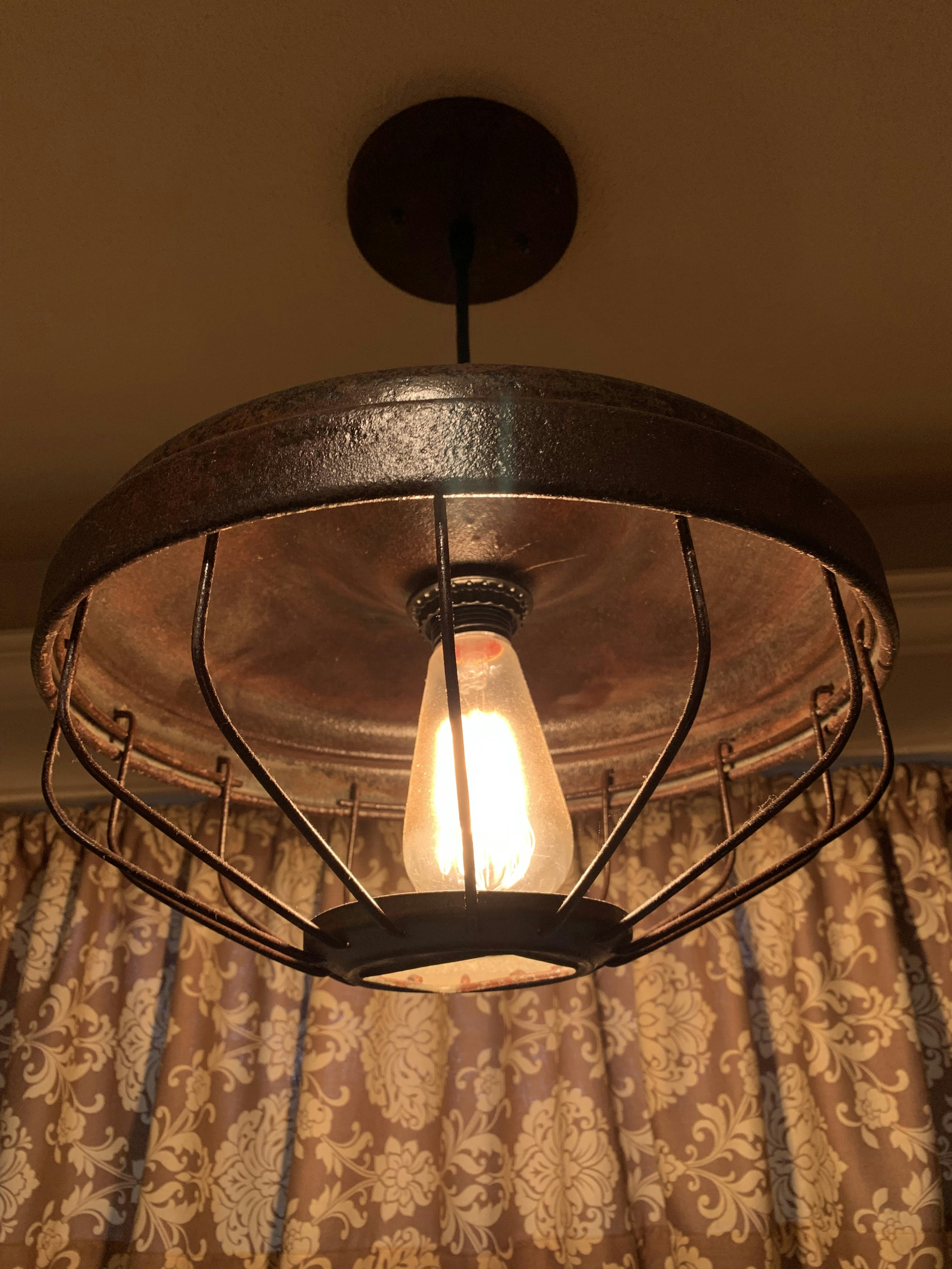 Industrial Cage Pendant