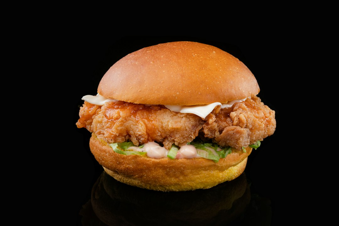bucket of fried chicken