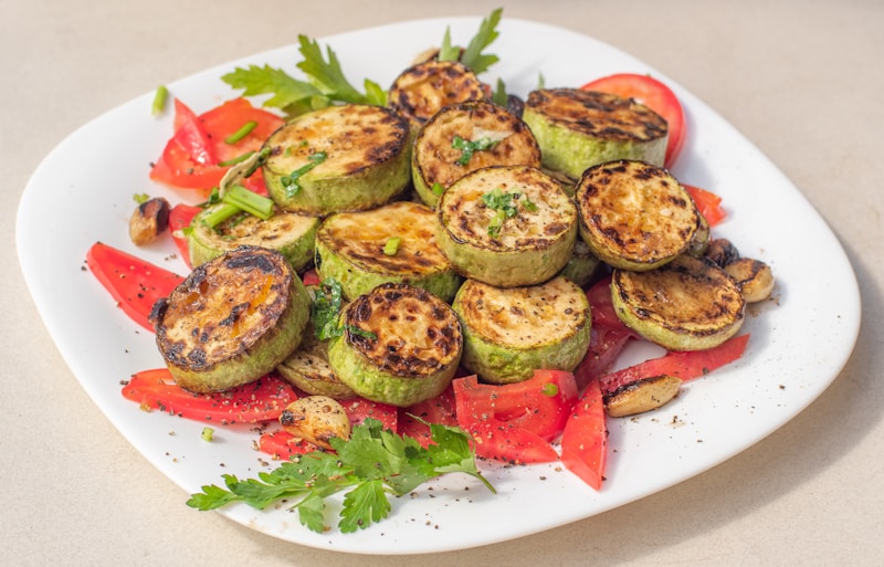 Fried vegetables