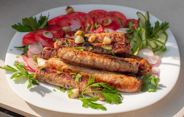 Grilled Cypriot Sausage