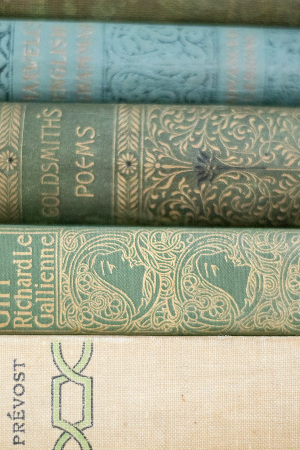 a stack of books sitting on top of each other