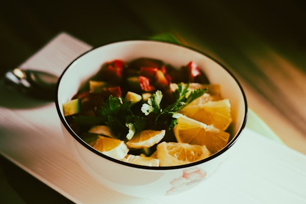 Vers Fruit Salade met Munt (DASH)