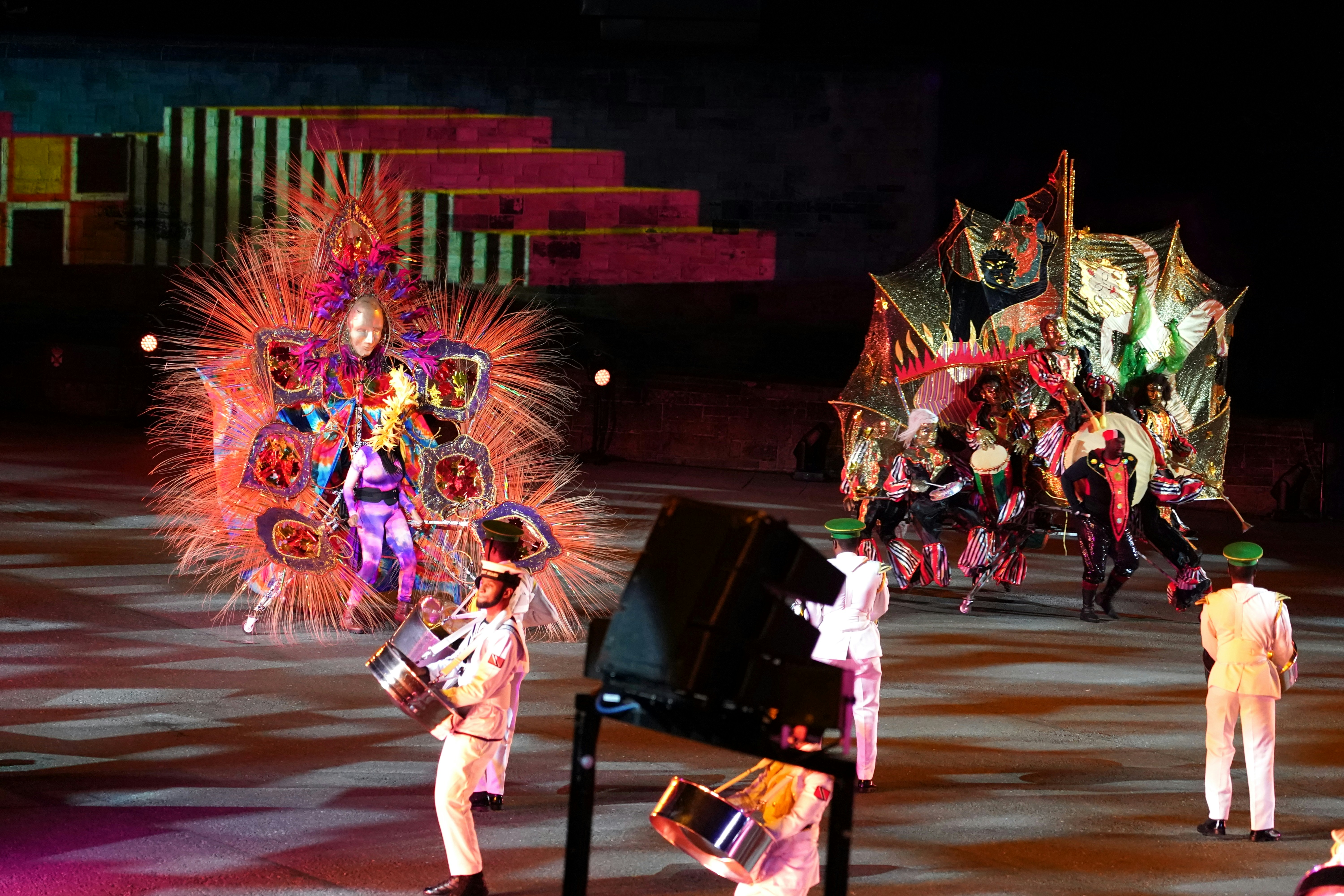 Anime style 3D model engaging with audience through streaming platform