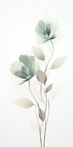 Floral Burst Clip Art