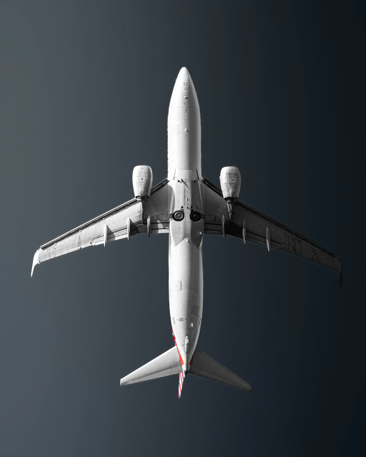 A Boeing 737 airliner on the ground at an airport