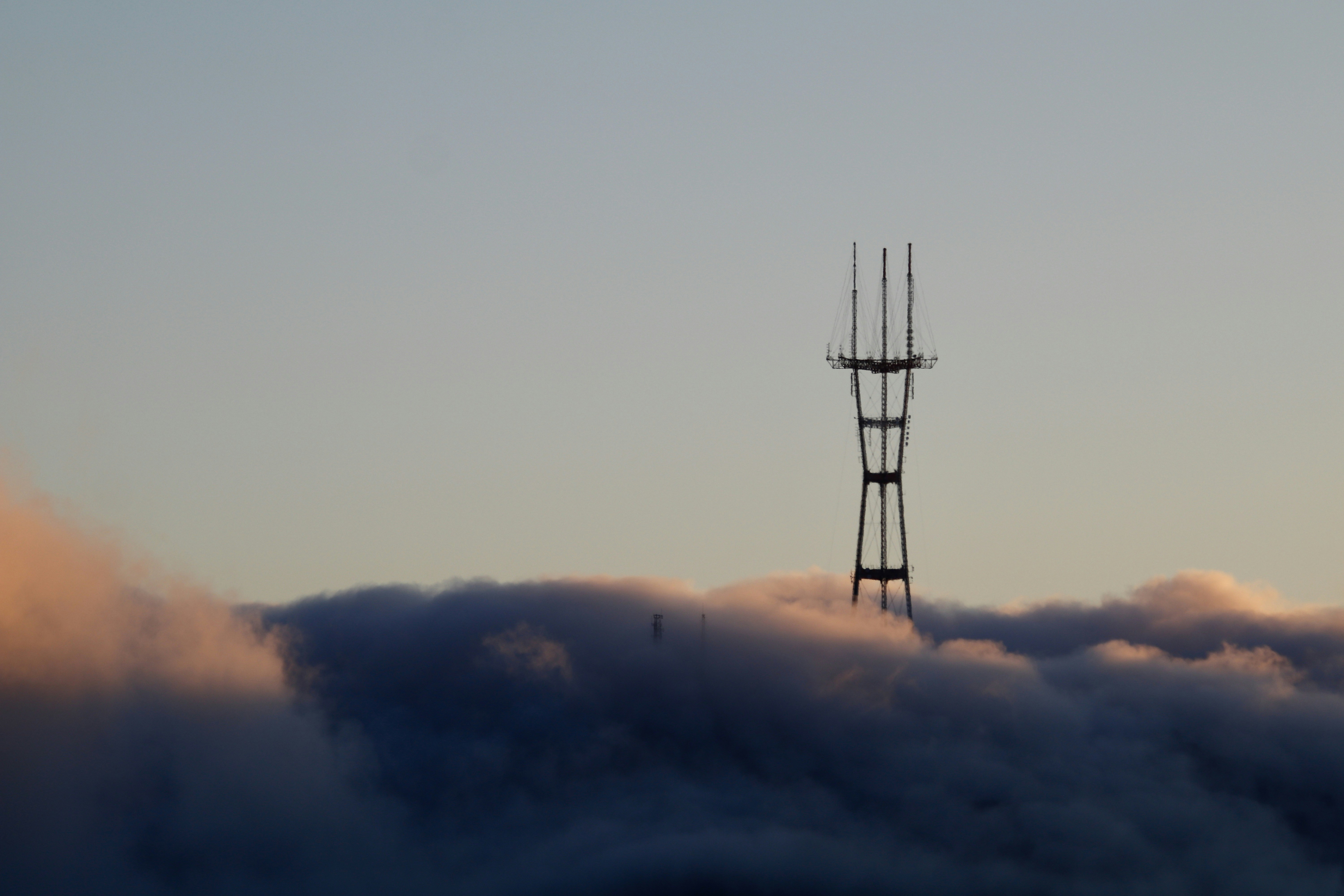 AWS cloud infrastructure tower