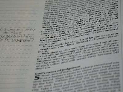 Close-up of a bilingual dictionary and language consultation notes.