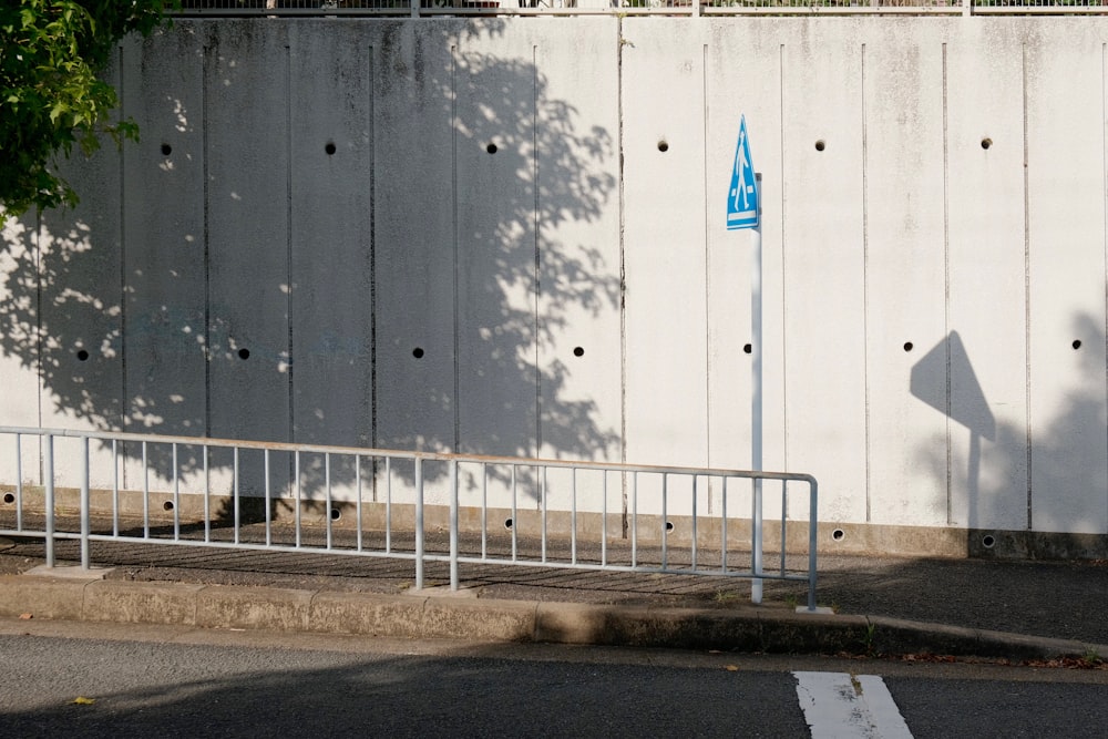 a street sign on the side of a road