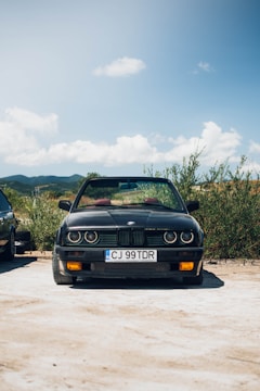 A classic convertible under the sun.