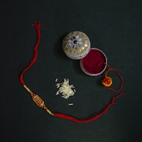 a couple of items sitting on top of a table