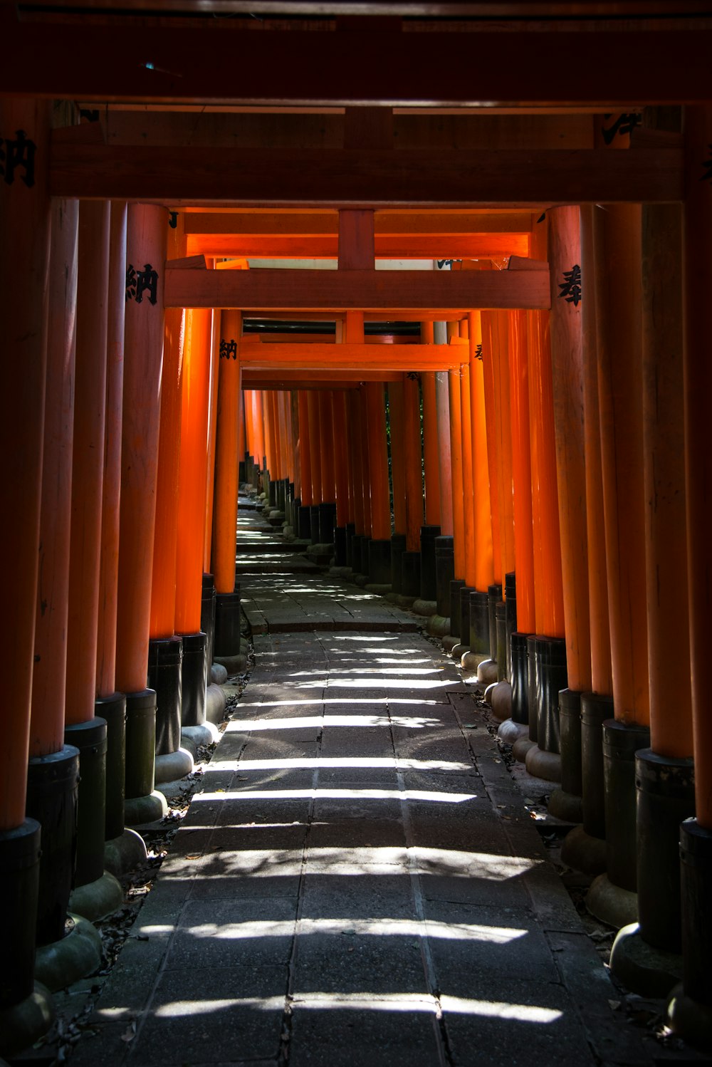 a long line of orange tori tori tori tori tori tori tori tori tori tori tori