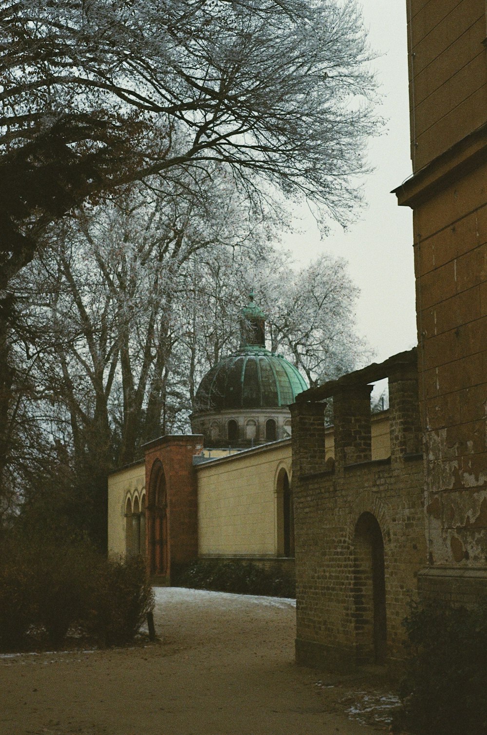 a building with a clock tower on top of it