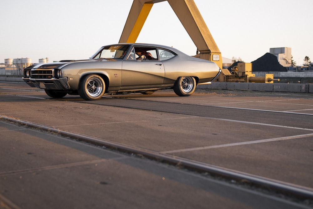 a car that is sitting in a parking lot