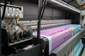 a large machine with a lot of papers on it