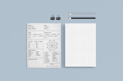 A clean, modern contact form interface with fields for personal and project details, styled with soft blue and white tones.