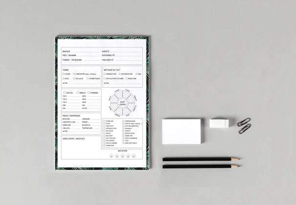 A neat spreadsheet filled with detailed product specifications and measurements.