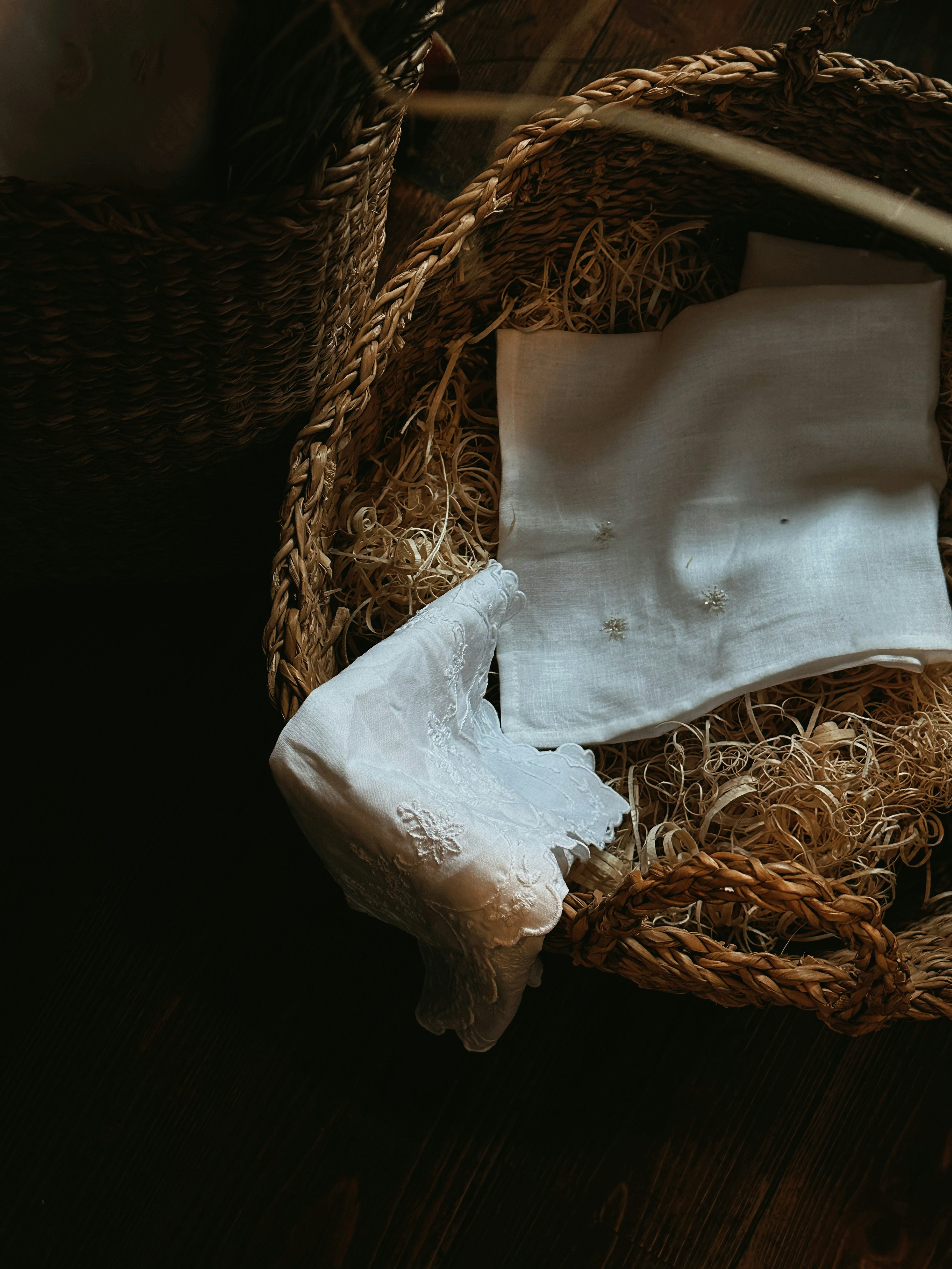 Handwoven Bamboo Basket