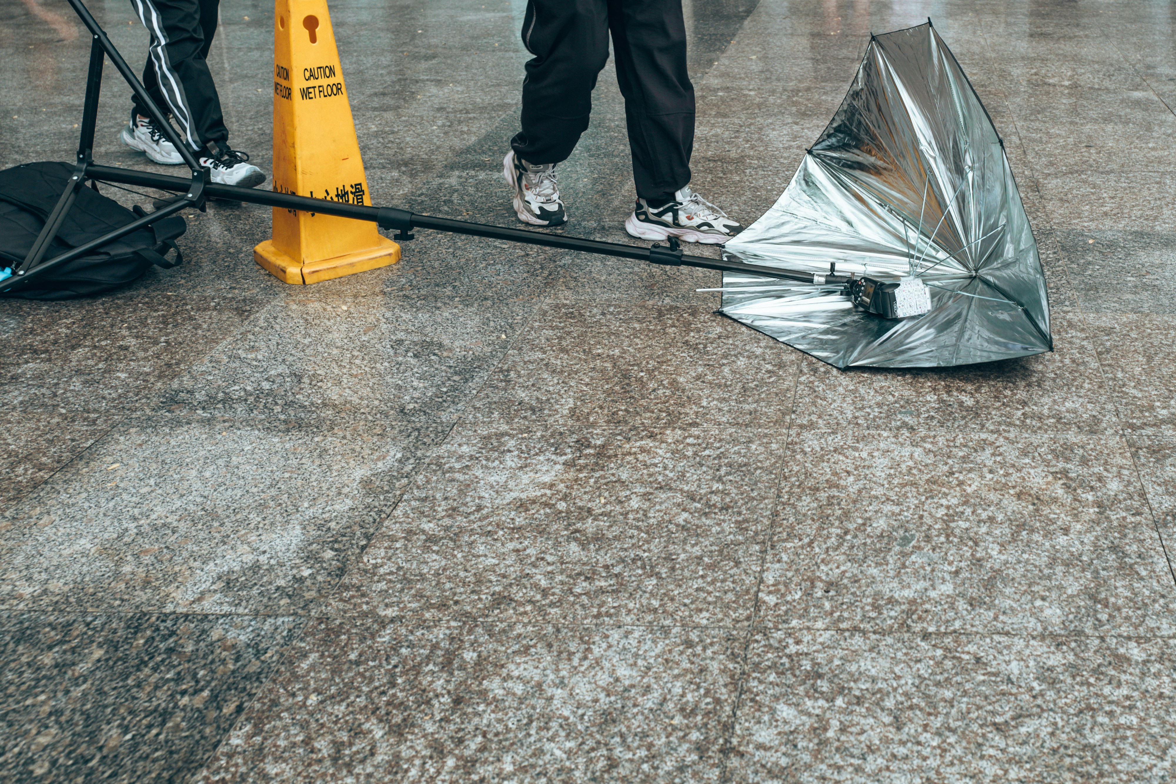 Anime cosplay with umbrella