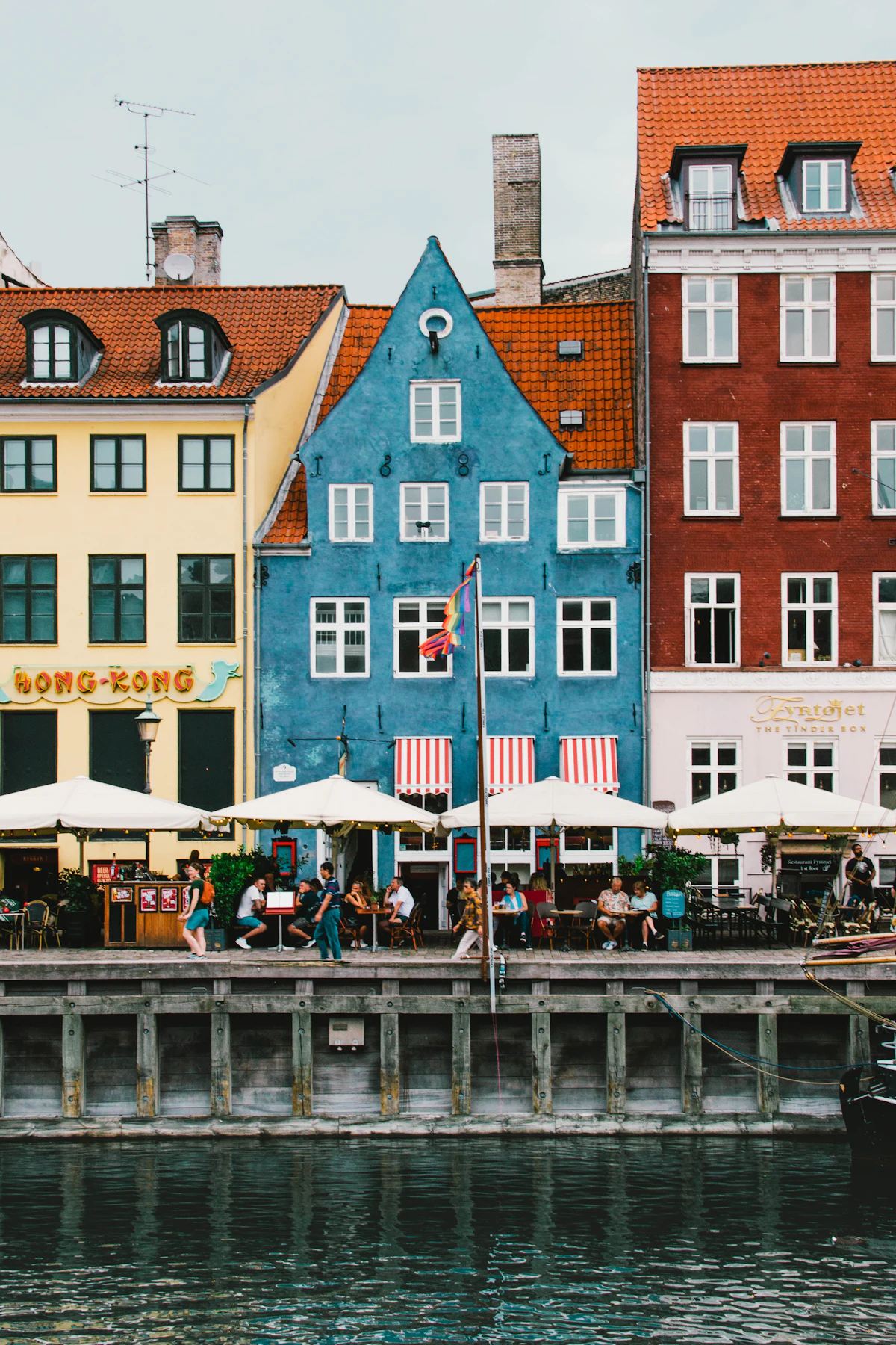 Les maisons colorées du port de Nyhavn, Copenhague