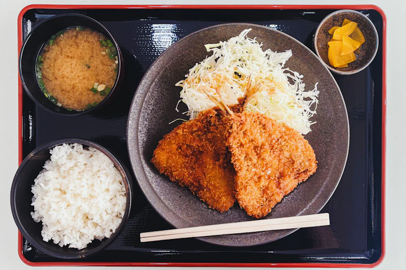 あじフライ定食