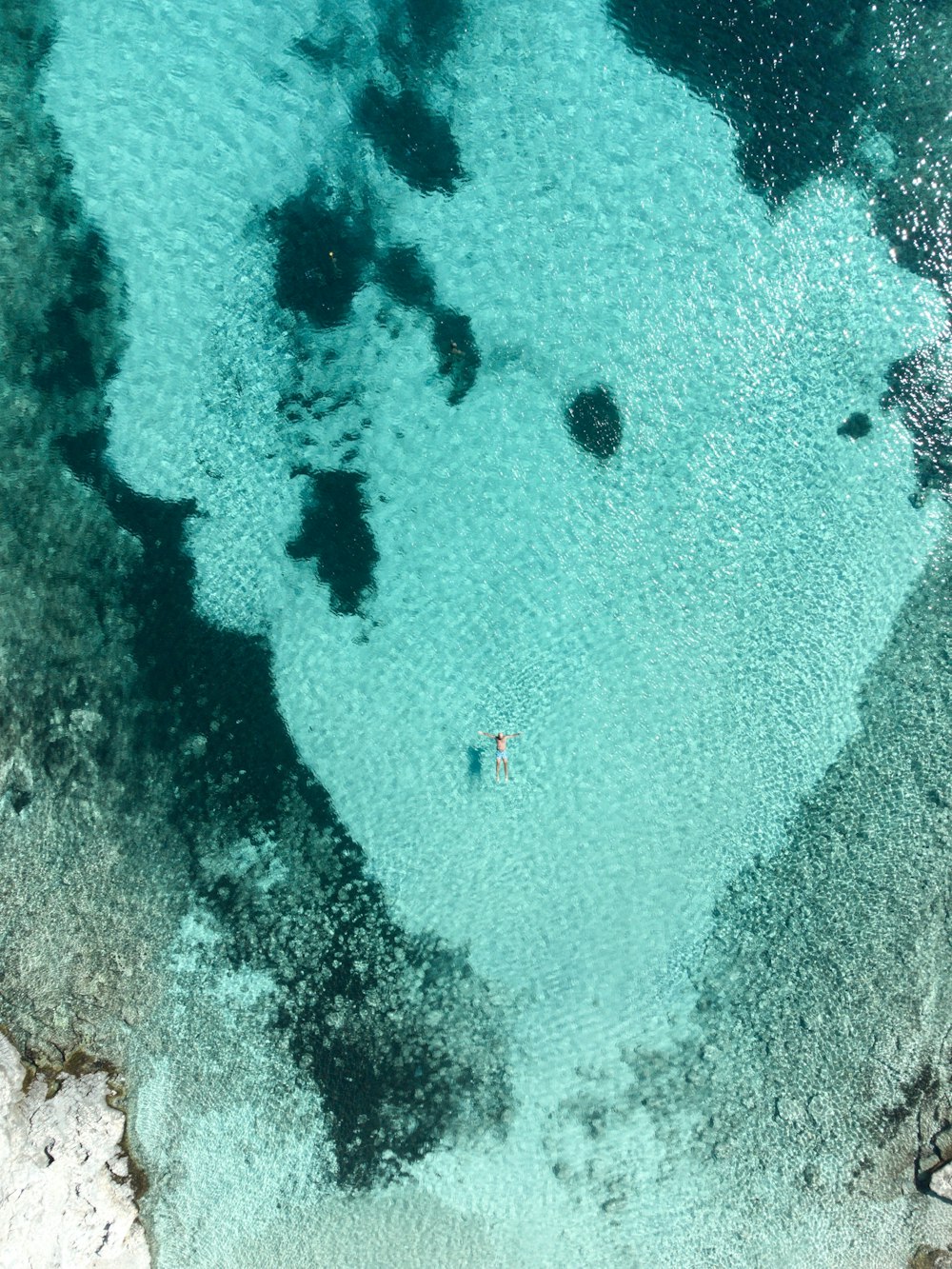 水域の航空写真