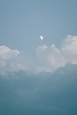 A serene image of a calm Jamaican sky.
