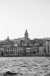 Archival black-and-white photograph of Lagos during King Kosoko’s reign, showing the city’s vibrant life.