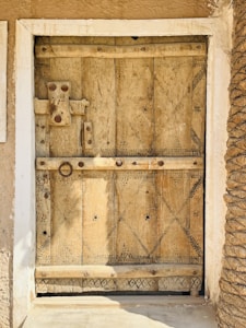 Rustic Oak Door