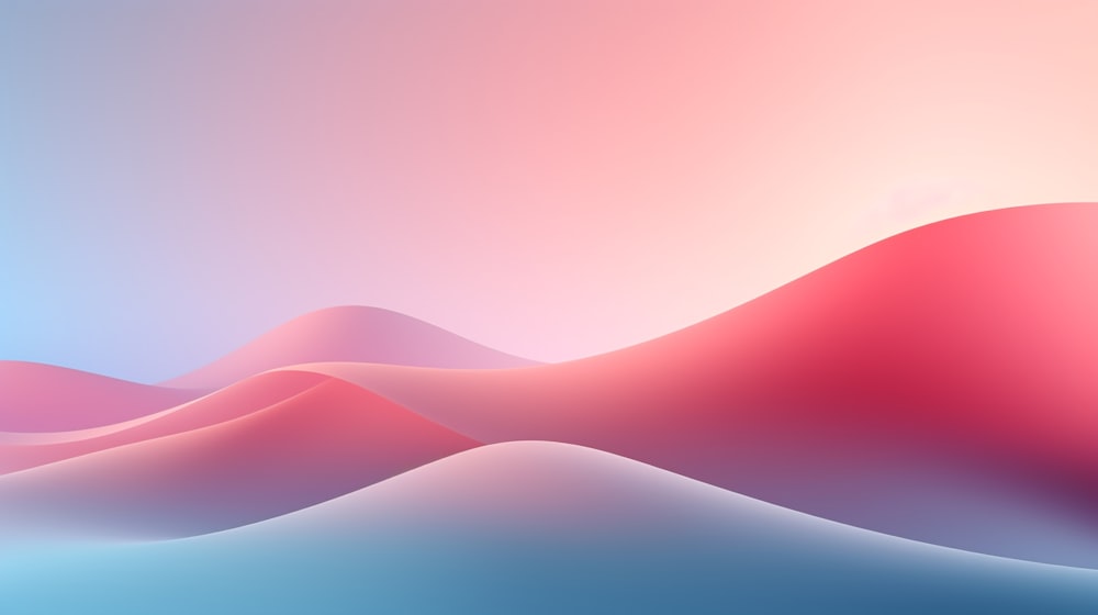 Una imagen borrosa de un fondo rosa y azul