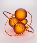 a group of orange balls sitting on top of each other