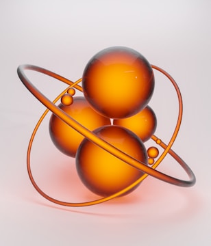 a group of orange balls sitting on top of each other