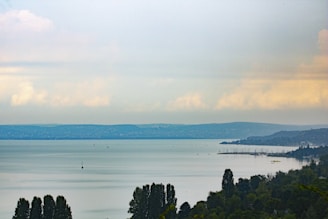 A tranquil view of the 30-acre lake perfect for sailing.
