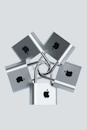 mini locks with apple logo