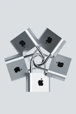 mini locks with apple logo