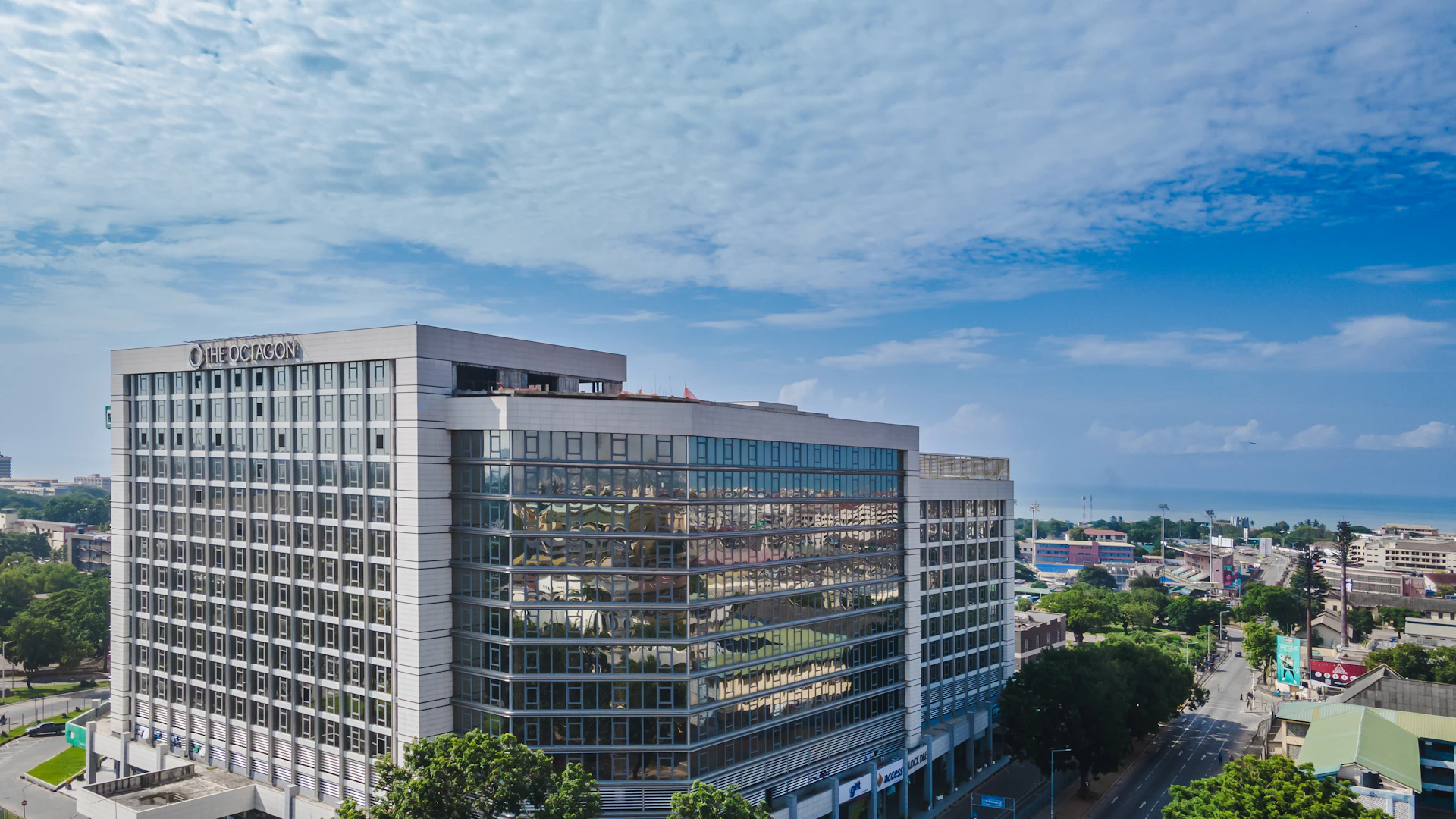 Corporate modern architecture