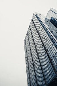 a very tall building with lots of windows