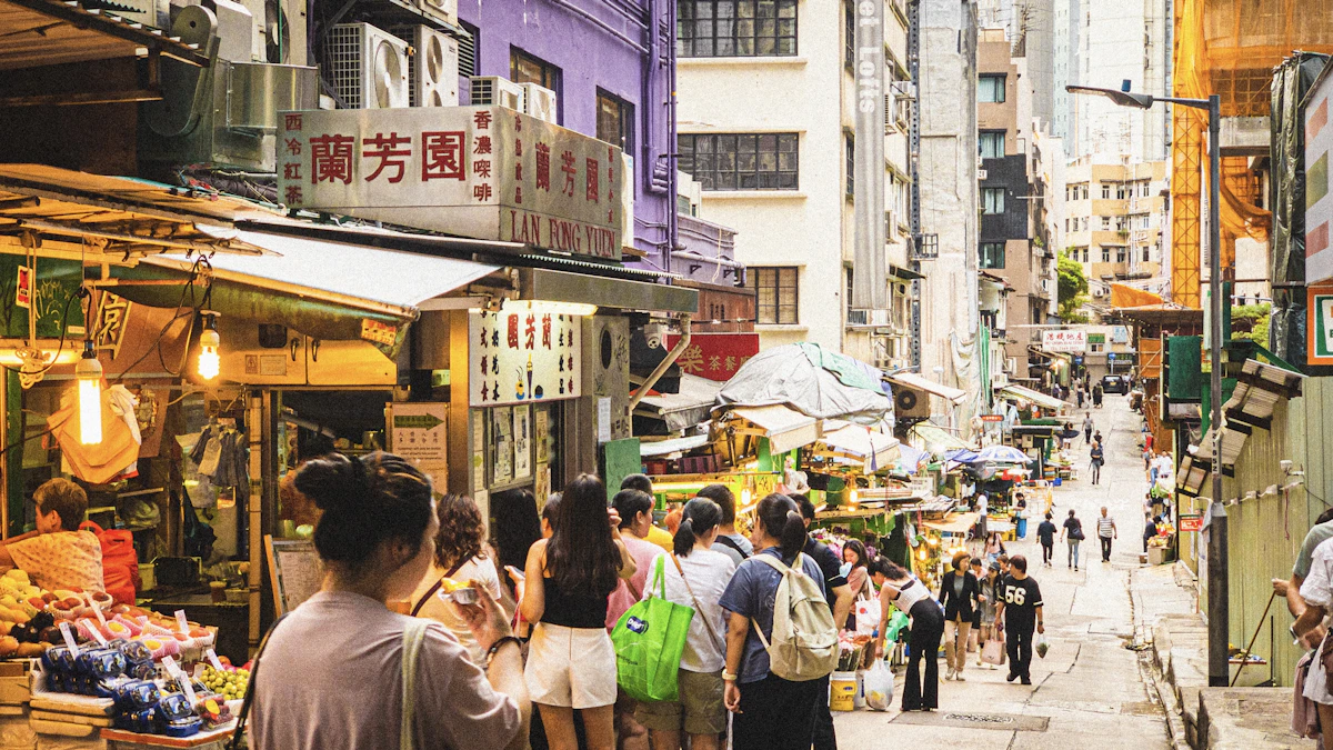 Solo traveler confidently exploring cultural landmark and local attractions