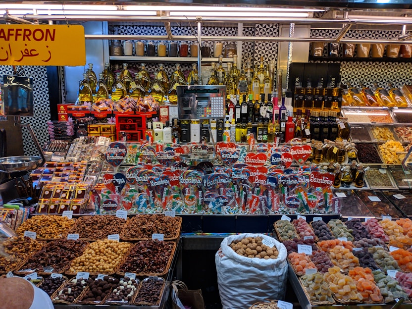 A vibrant display of assorted products available at Nawaf Products online store