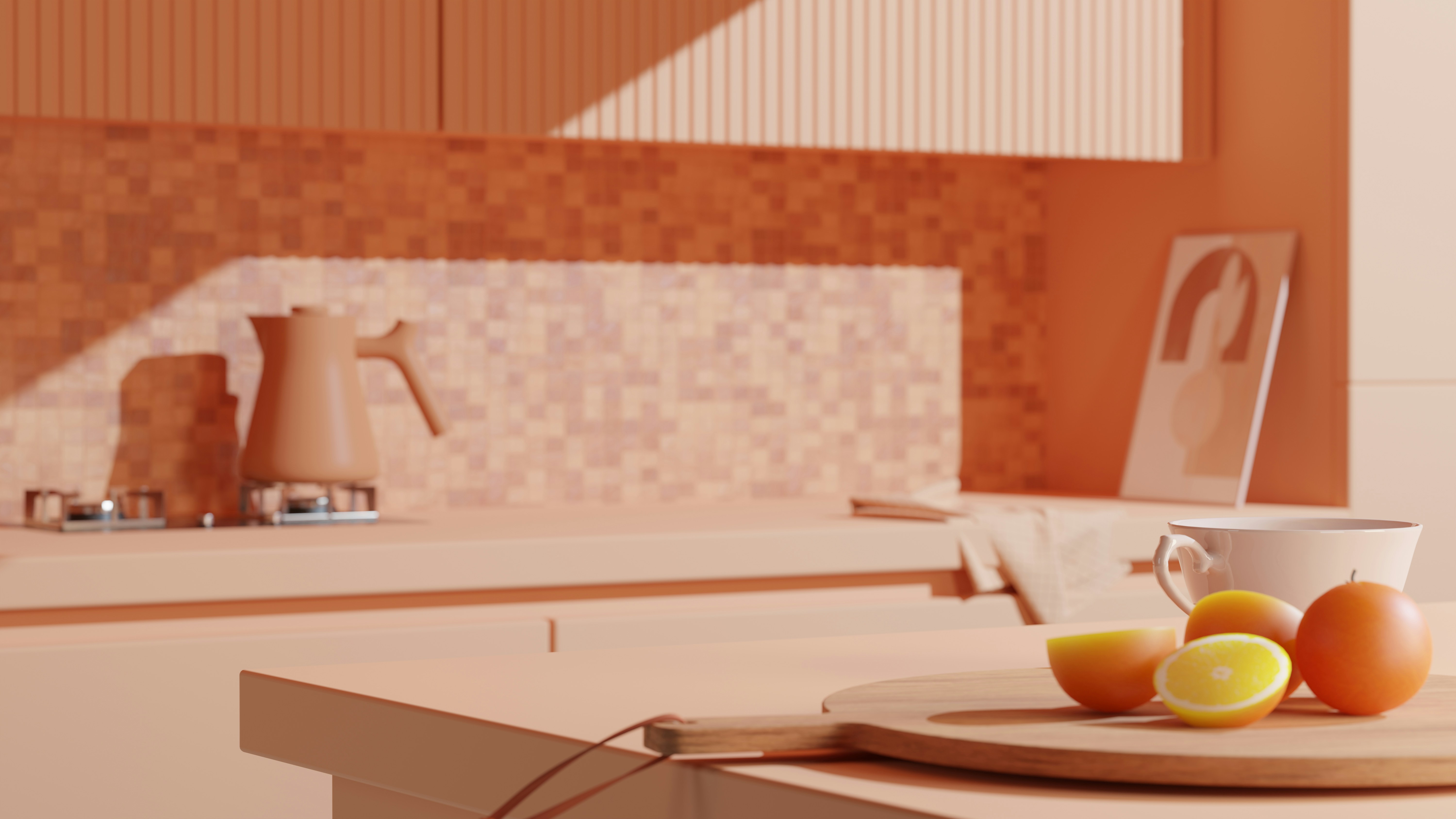 Luxury fintech workspace