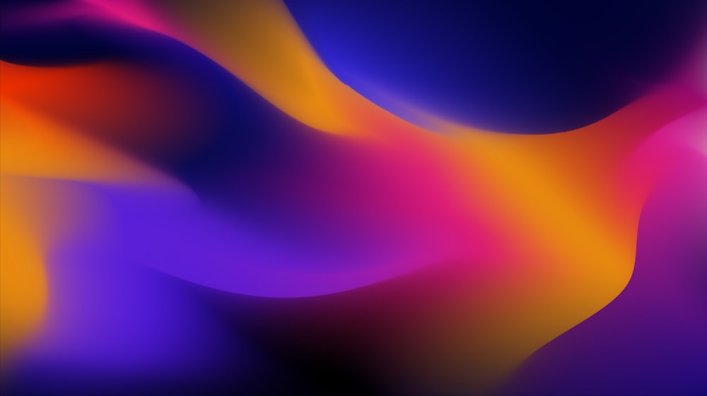 a blurry image of a purple and yellow background