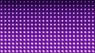 Graphical representation of community wellbeing metrics glowing in purple tones.